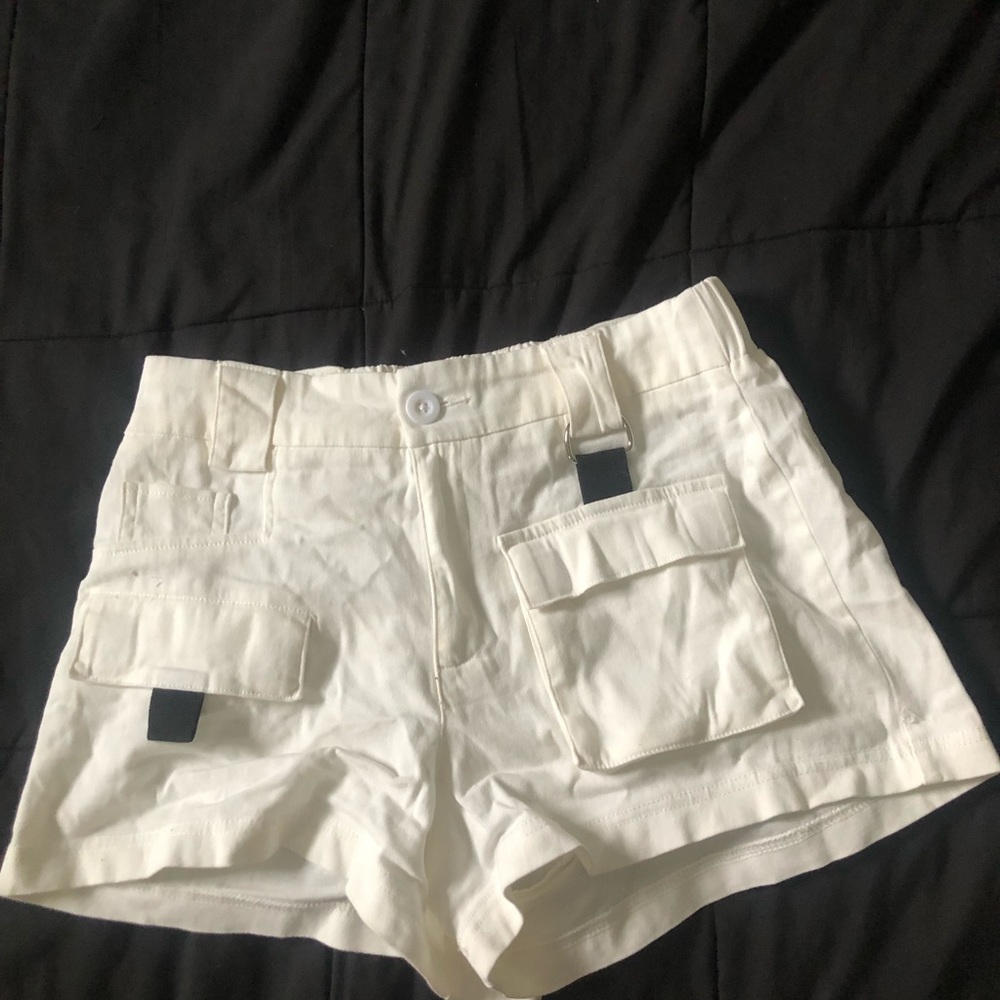 White shorts